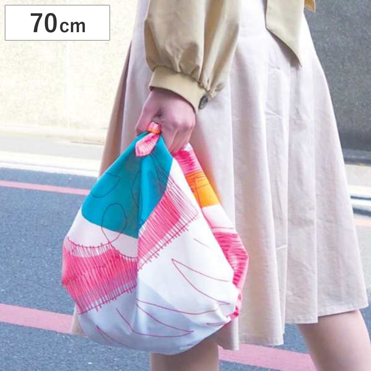 完璧主義 楽天市場】風呂敷 四つ アクアドロップ 竹久夢二 撥水 70cm 中判 服＆ファッション小物