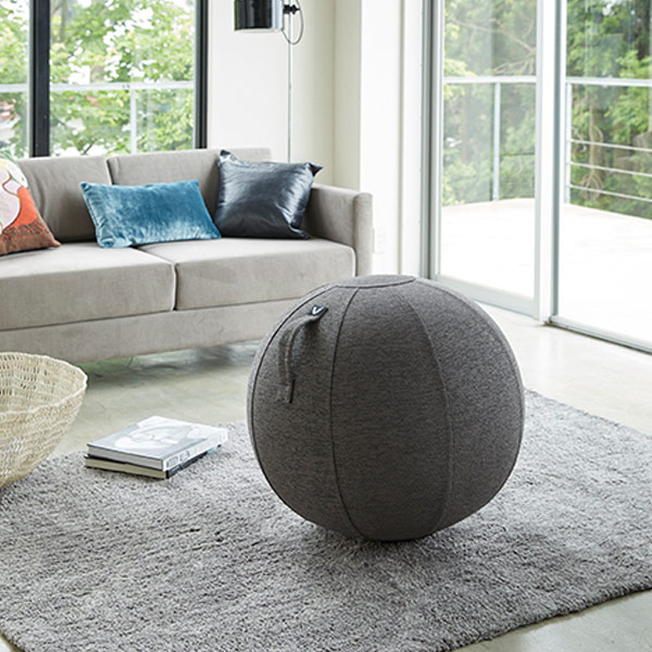 バランスボールシッティングボールルノラシェニールVivoraSittingBallLunoChenille65cm