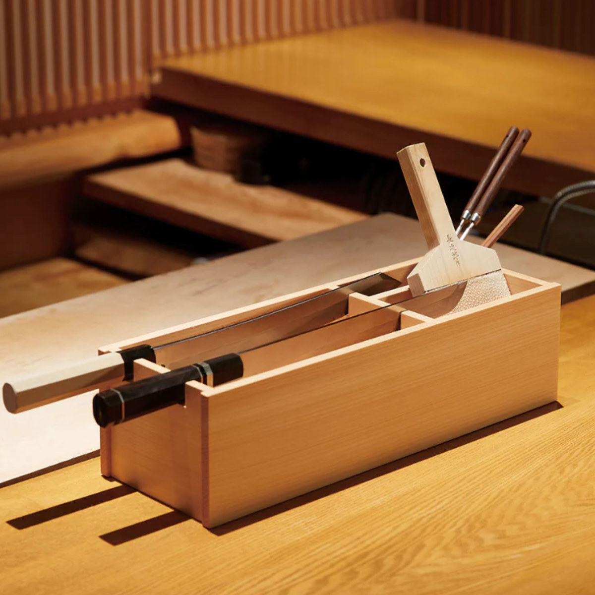 楽天市場】【送料無料】 包丁スタンド 和芸の包丁立て 技 包丁スタンド