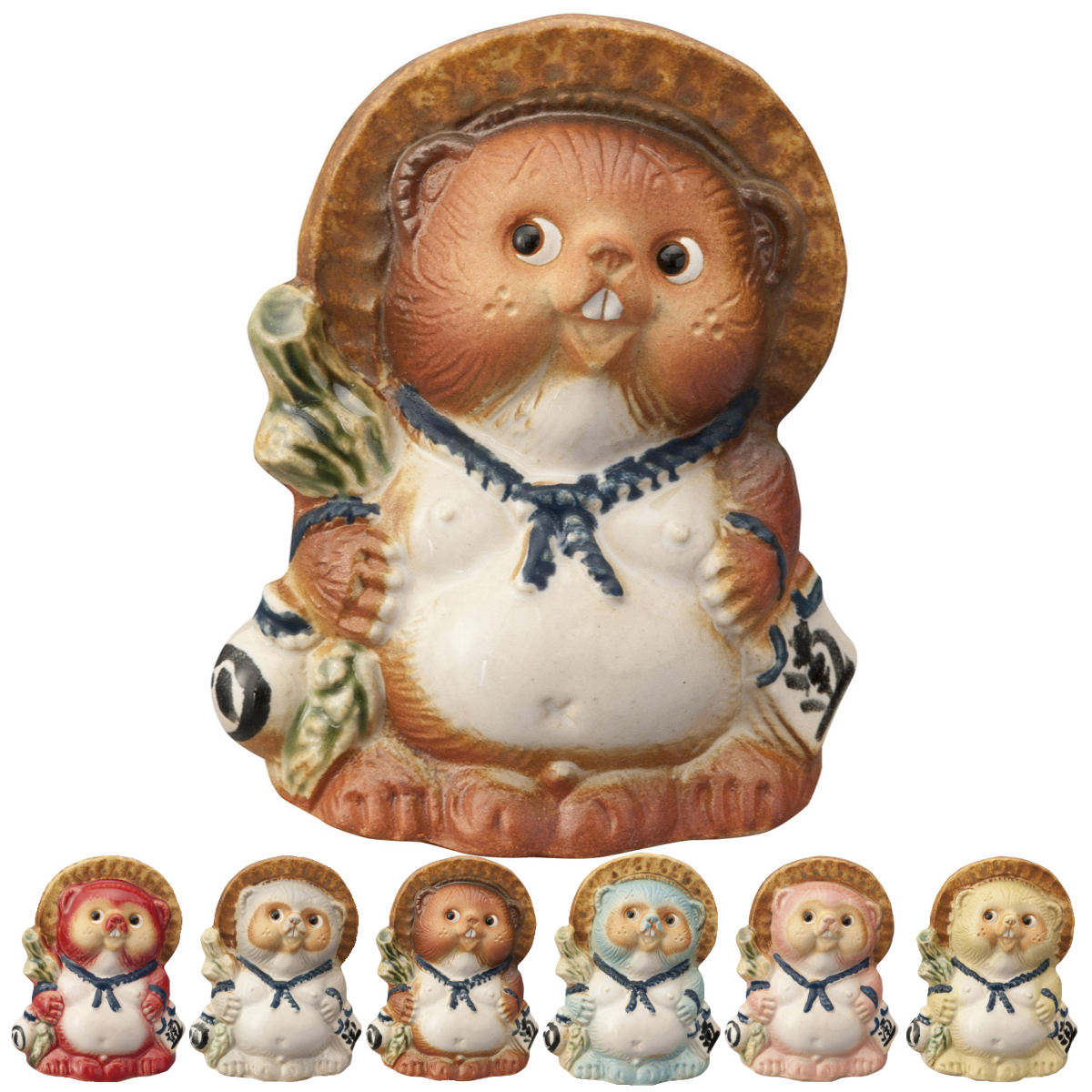 楽天市場】置物 ReTanuki 信楽焼 たぬき （ オブジェ インテリア