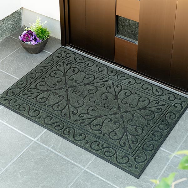 【楽天市場】玄関マット 泥落とし 60×90cm ソフテップマット リッチアイロン 屋内 屋外 兼用 ラバーマット エントランスマット ...