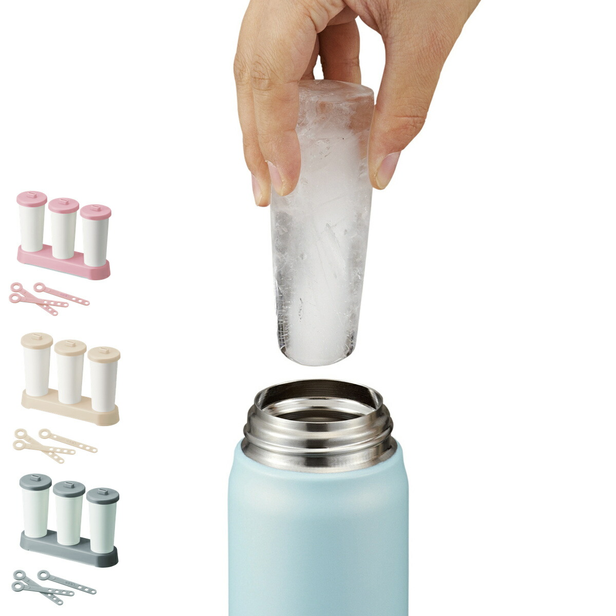 ジョアぽんさん専用·雪花と藍花ルースと水滴型の氷翡翠 造花アスカ⁄ポピー×2 ブルー⁄A-34969-9 - 花材通販はなどんやアソシエ