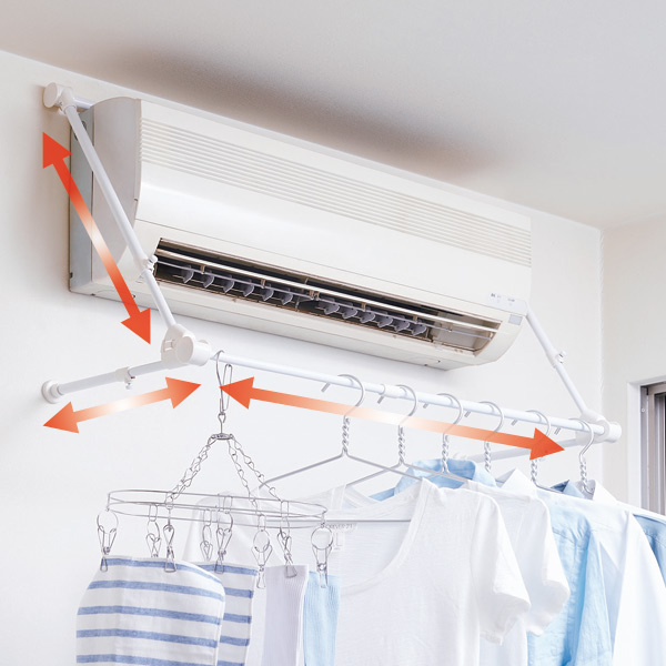 Air Conditioner Hanger Fast Dry Hanger Air Conditioner Room Balcony For Drying Clothes Room Airing Goods Hanger Room Balcony For Drying Clothes