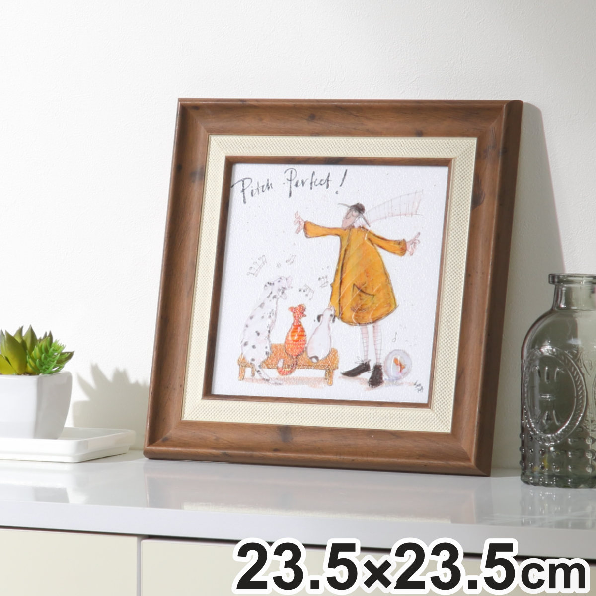 楽天市場】アートパネル サムトフト『お茶の時間』 23.5×23.5cm 