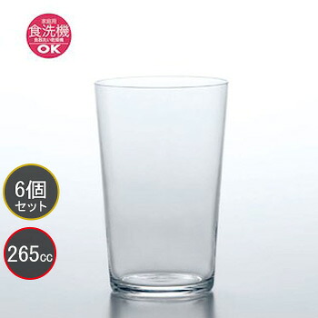東洋佐々木ガラス 6個セット 薄氷 タンブラー HS強化グラス B-21108CS 薄作り プロユース 業務用 家庭用 コップ 家飲み ウィスキーグラス バーアイテム