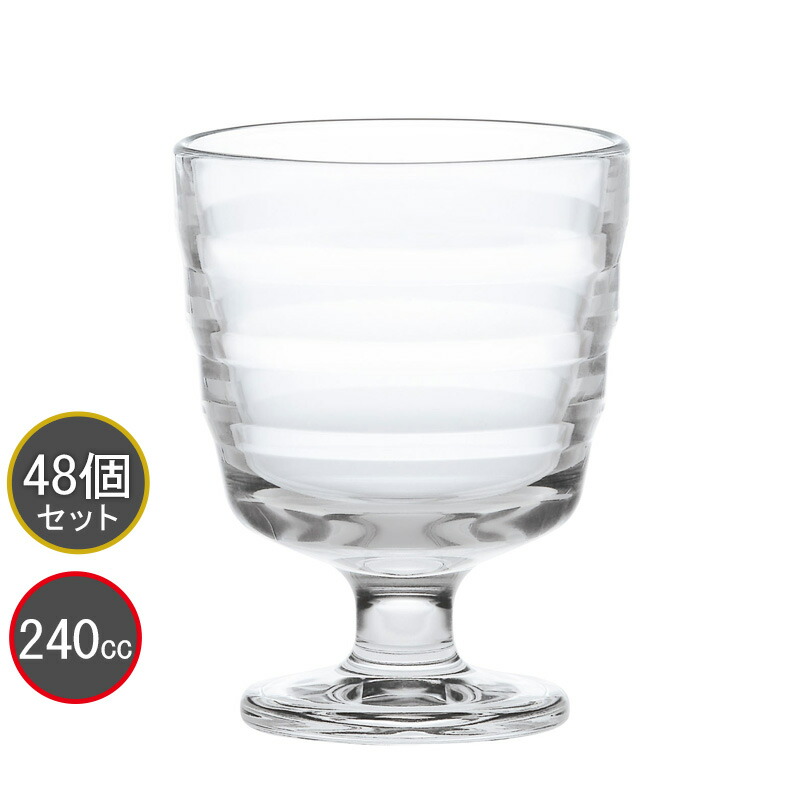東洋佐々木ガラス 48個セット ルラック フリーグラス（クリア） P-53201-JAN 240ml プロユース 業務用 家庭用 コップ 家飲み ウィスキーグラス バーアイテム