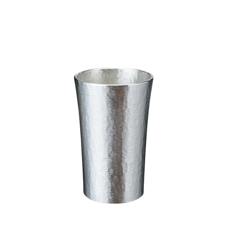 名入れ可能 大阪錫器 洋酒器 タンブラー スタンダード 小 ts-1 150ml 桐箱入り ラッピング・メッセージカード無料｜クリスタル専門店リビングウェルデ
