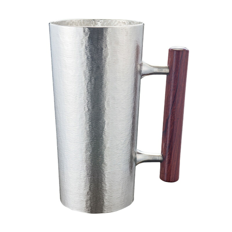 名入れ無料 代引っ張ること不可 大阪錫器 洋酒器 ビアマグ 百貨店ロング jsl 880ml 桐九鼎大呂 名入れ無料 代引っ張ること不可［名入れはタンプラー1個で5文字記号まで無料です］