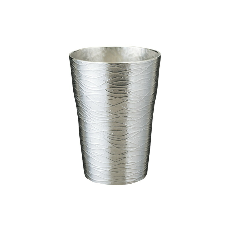 大阪錫器 洋酒器 タンブラー ペジーブル 小 tp-1 190ml 桐箱入り ラッピング・メッセージカード無料｜クリスタル専門店リビングウェルデ