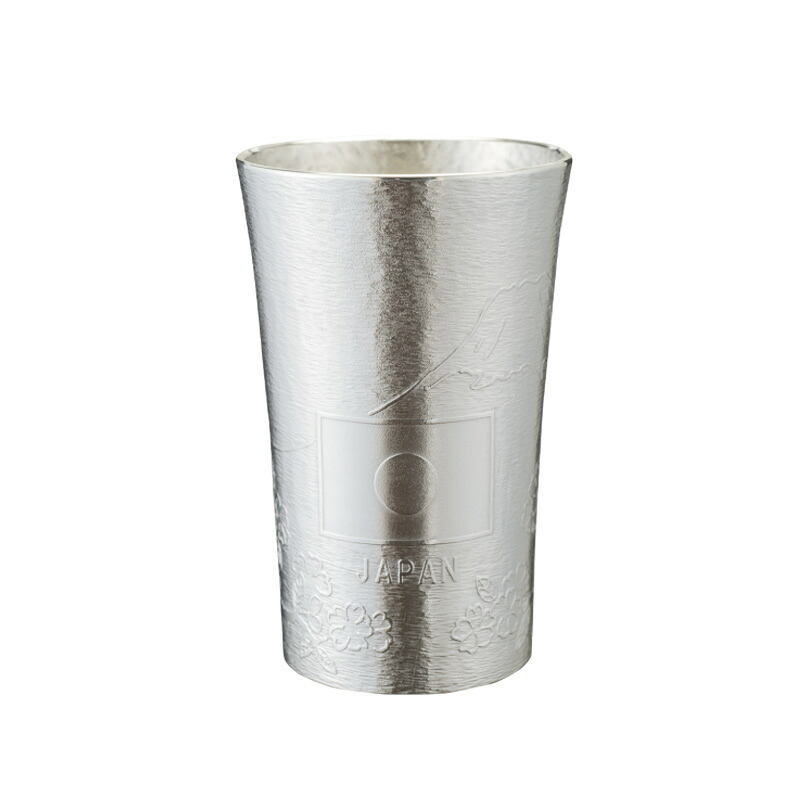 名入れ能力のある 大阪錫器 洋酒器 タンプラー JAPAN tjp 200ml 桐和氏の璧 2個のご申しつけるでありの実和氏の璧も能力のあるです。 （富士に桜・大阪城との仕掛けるも可） ラッピング・メッセージカード無料