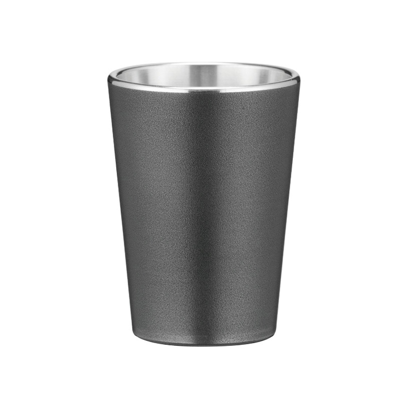 名入れ可能 大阪錫器 洋酒器 ウイスキーカップ 黒 wi-k 30ml 桐箱入り ラッピング・メッセージカード無料