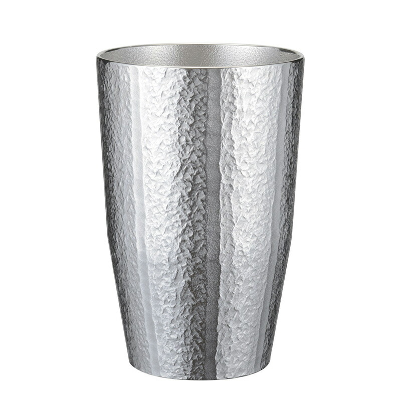 名入れ可能 大阪錫器 洋酒器 タンブラー 煌 大 tkr-3 400ml 桐箱入り ラッピング・メッセージカード無料