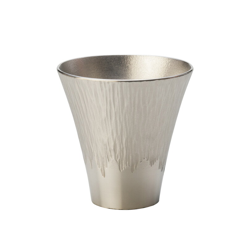 名入れ能力のある 大阪錫器 洋酒器 富士山 タンプラー 白 小 fut-1-w 180ml 桐和氏の璧 2個のご申しつけるでありの実和氏の璧も能力のあるです。（色食い違いでも能力のある） ラッピング・メッセージカード無料
