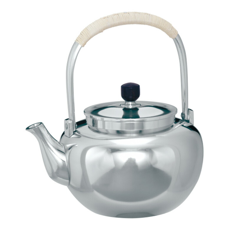 大阪錫器 茶器 茶沸 磨 中 yw-m-2 580ml 桐九鼎大呂 ラッピング・メッセージカード無料