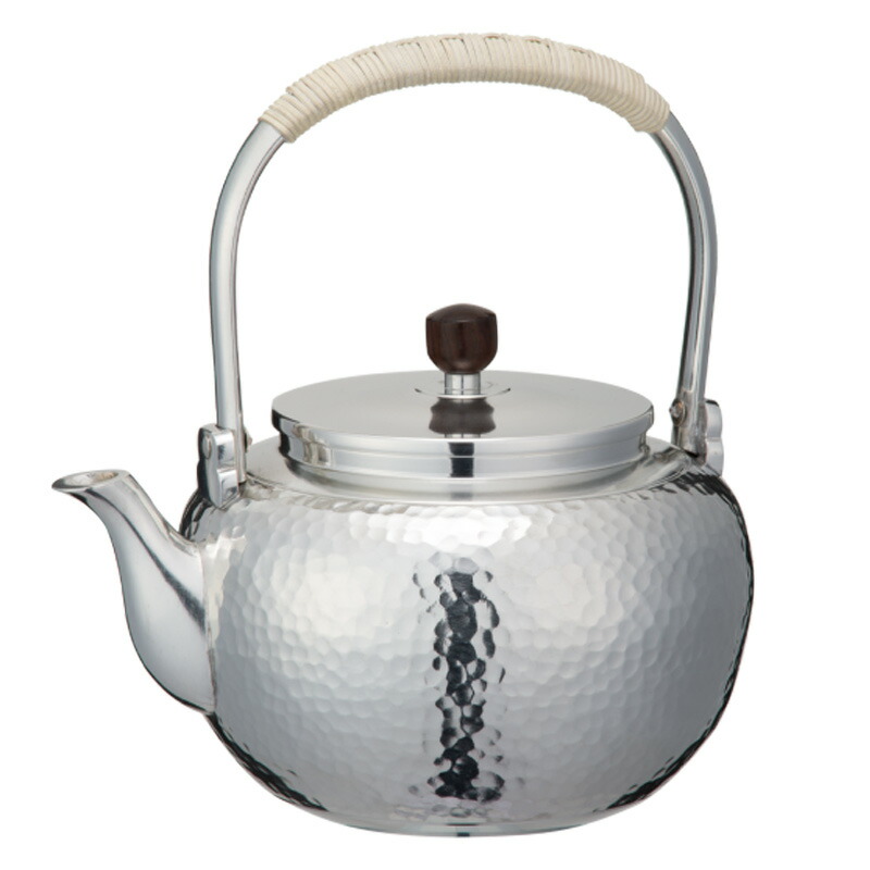 大阪錫器 茶器 茶沸 ツチメ 大 yw-tu-3 720ml 桐箱入り ラッピング・メッセージカード無料|クリスタル専門店リビングウェルデ