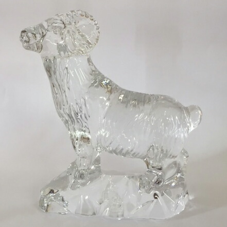 置物15年リビングウェルデクリア干支バカラ専門店だから出来る激安直輸入 15年干支置物送料無料 Baccarat 2807 700 Baccarat バカラ2807 700 バカラ専門店オーナメントひつじ 未 羊