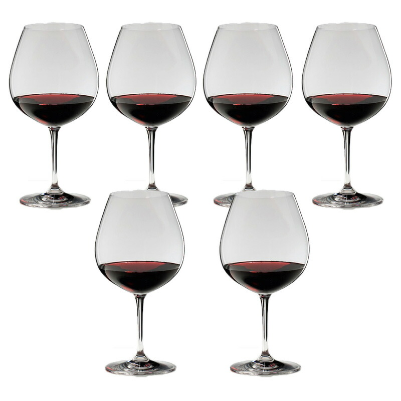 6本書き割り 貨物輸送無料・RIEDEL ロバート・エドワード・リーデル ヴィノム（ビノム） ブドウ酒水のみ ブルゴーニュ ≪6本書き割り≫ 6416/7 6416/07 ラッピング・メッセージカード無料