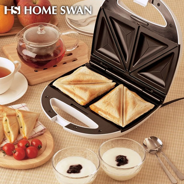 楽天市場 3 980円以上で送料無料 Home Swan ホームスワン ホットサンドメーカー Shs 生活館livinza