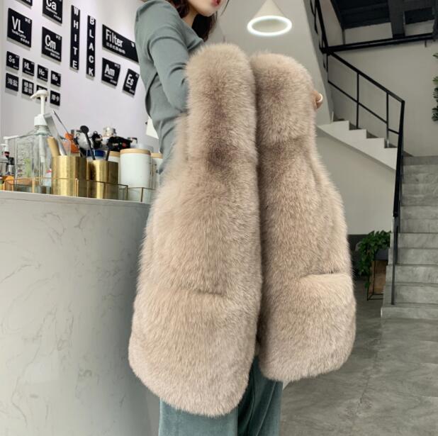 Theory セオリー フェイクファー ベスト エコファー ロングジレ１ SOPHISTICATED FUR | Theory luxe[セオリーリュクス]公式通販サイト