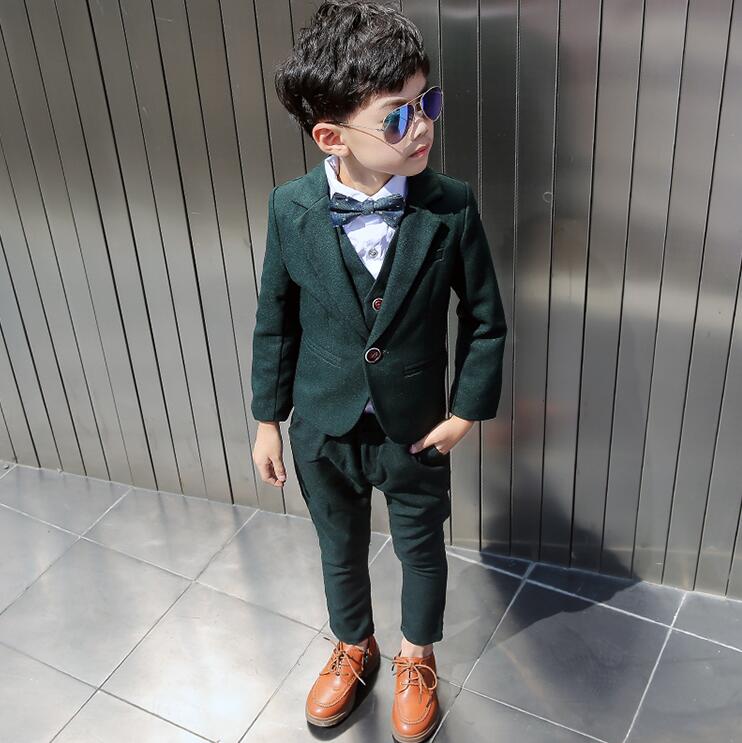 5点セット!子供スーツ 男の子 スーツ 結婚式 入学式 子供 フォーマル ...