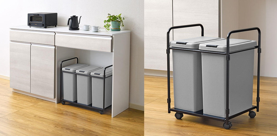 楽天市場】オークス[DBW-90S]パネル付きダストワゴン : 明かりと住まい