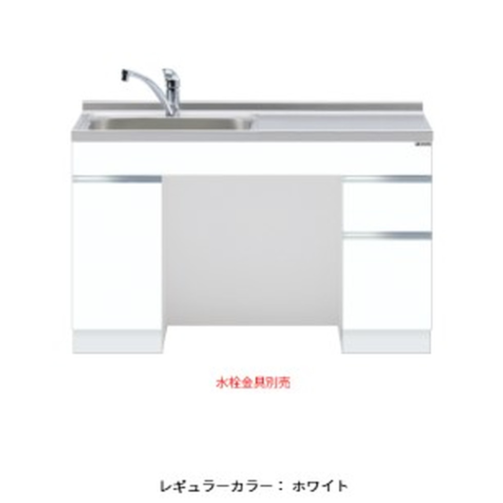 ワンドONEDO[KTD6-75-120DS]置き目印字機一体型流し台KTD6-75 キッチン用設備-キッチンシンク-木材・建築資材・設備