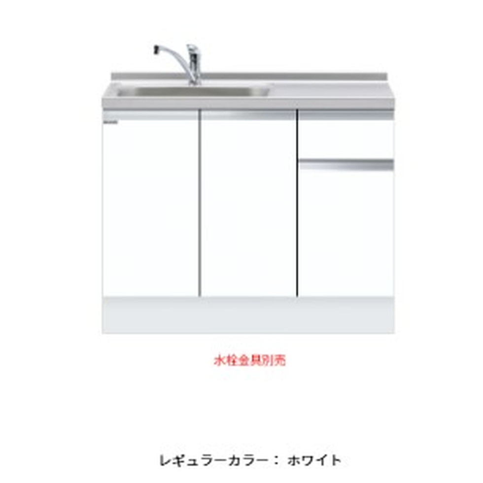 ワンドONEDO[KTD6-85-105DS]組合せ流し台KTD6-85深型