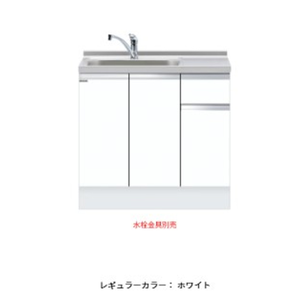 【エントリーで尖んがり５倍！SS継続期間押さえる 6/4～6/11】ワンドONEDO[KTD6-85-90DS]取り合わせ流し台KTD6-85深型