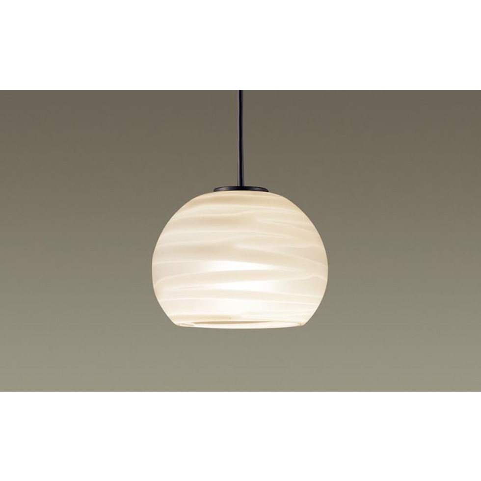 パナソニック[LGB10082LE1]天井吊下型　LED（電球色）　小型ペンダント　美ルック・ガラスセードタイプ・拡散タイプ・直付タイプ　白熱電球60形1灯器具相当