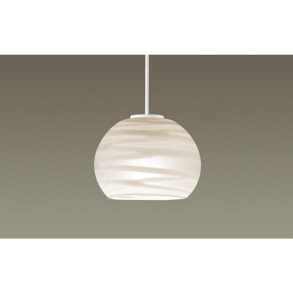 パナソニック[LGB10085LE1]天井吊下型　LED（温白色）　小型ペンダント　美ルック・ガラスセードタイプ・拡散タイプ・直付タイプ　白熱電球60形1灯器具相当