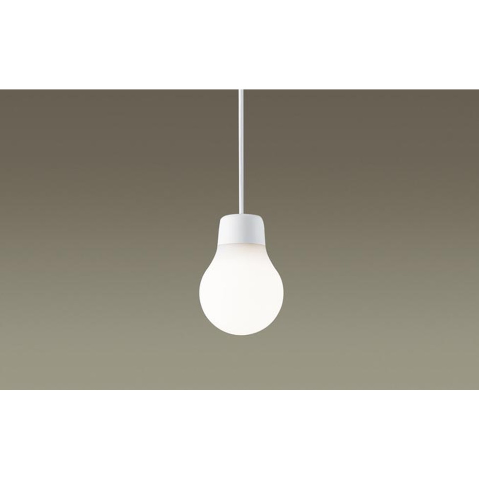 パナソニック[LGB10439WCE1]天井吊下型　LED（温白色）　ペンダント　拡散タイプ・引掛シーリング方式　LEDユニット交換型　白熱電球60形1灯器具相当