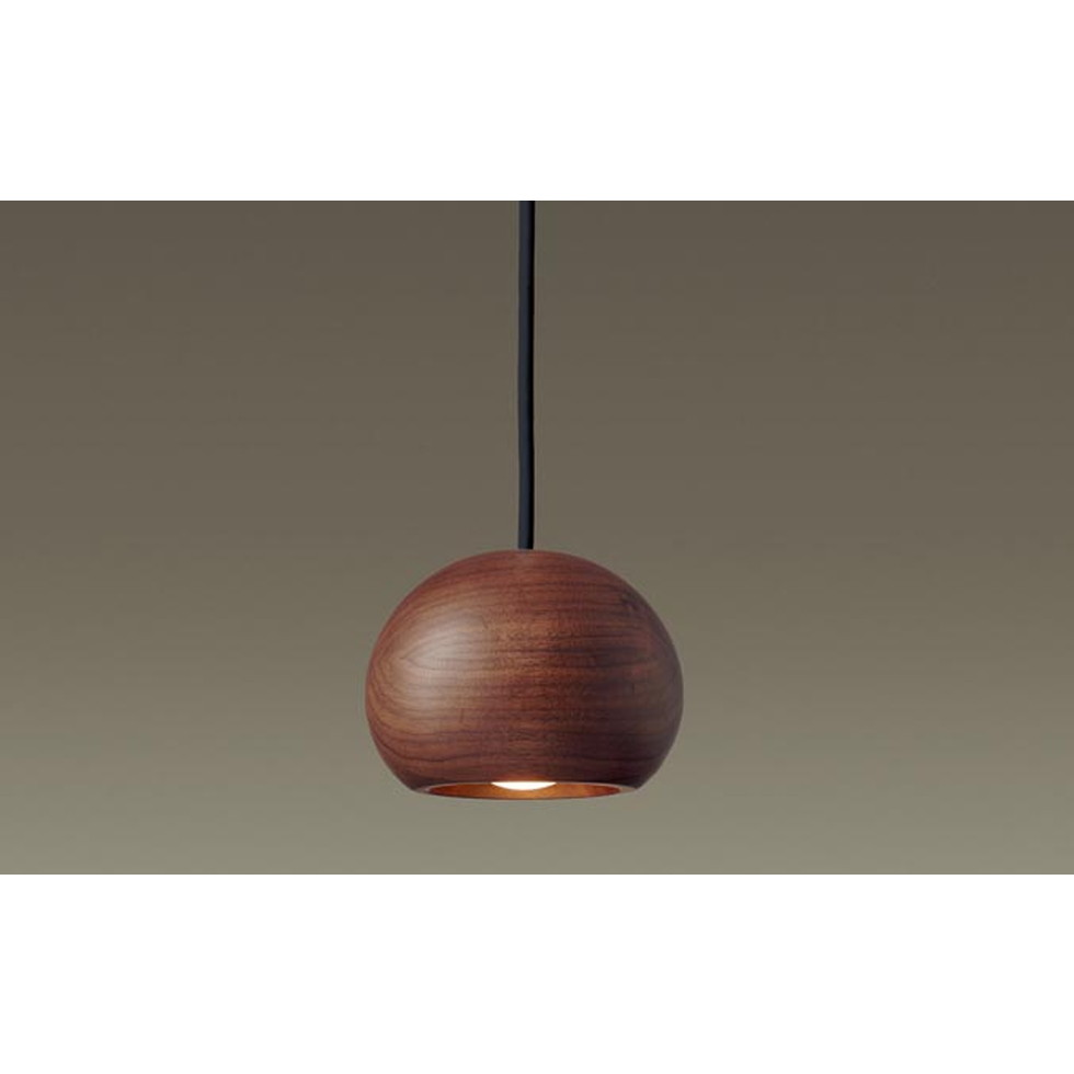 パナソニック[LGB10895LE1]天井吊下型　LED（電球色）　小型ペンダント　美ルック・木製セードタイプ・拡散タイプ・直付タイプ　白熱電球60形1灯器具相当