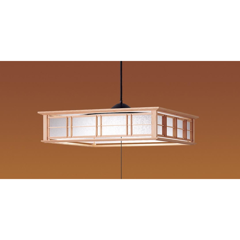 パナソニック[LGB14622LE1]天井吊下型 LED（昼光色） ペンダント プルスイッチ付・引掛シーリング方式 下面開放型 ～12畳