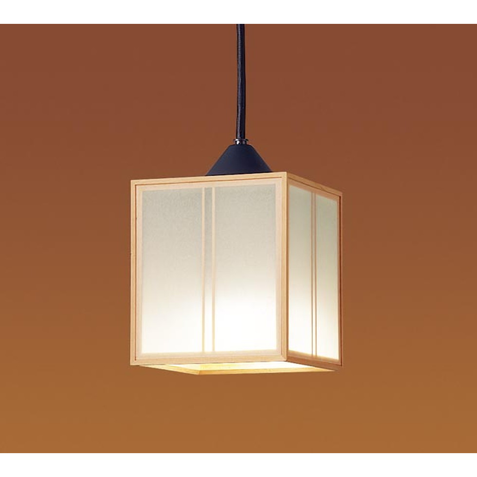 パナソニック[LGB15126K]天井吊下型　LED（電球色）　ペンダント　40形電球1灯相当（照射面中心40形電球1灯相当）・引掛シーリング方式　LED電球交換型　数寄