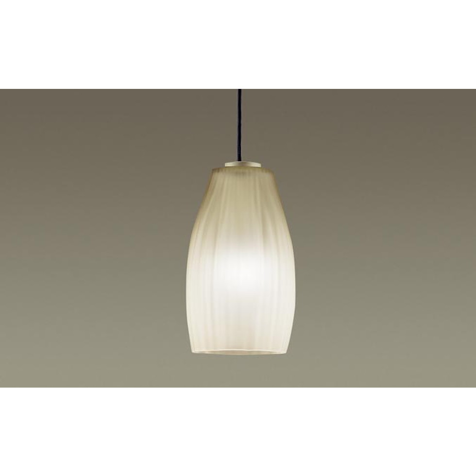 パナソニック[LGB15483K]天井吊下型　LED（温白色）　ペンダント　ガラスセードタイプ・直付タイプ　LED電球交換型　白熱電球40形1灯器具相当｜明かりと住まいのリビテラス