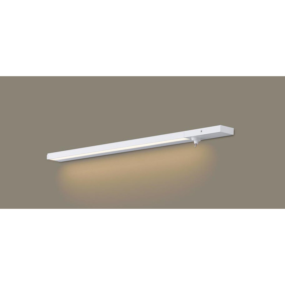 パナソニック[LGB51128XG1]天井直付型・壁直付型・据置取付型　LED（電球色）　スリムライン照明（電源内蔵型）　拡散タイプ・両側化粧/狭面・スイッチタイプ