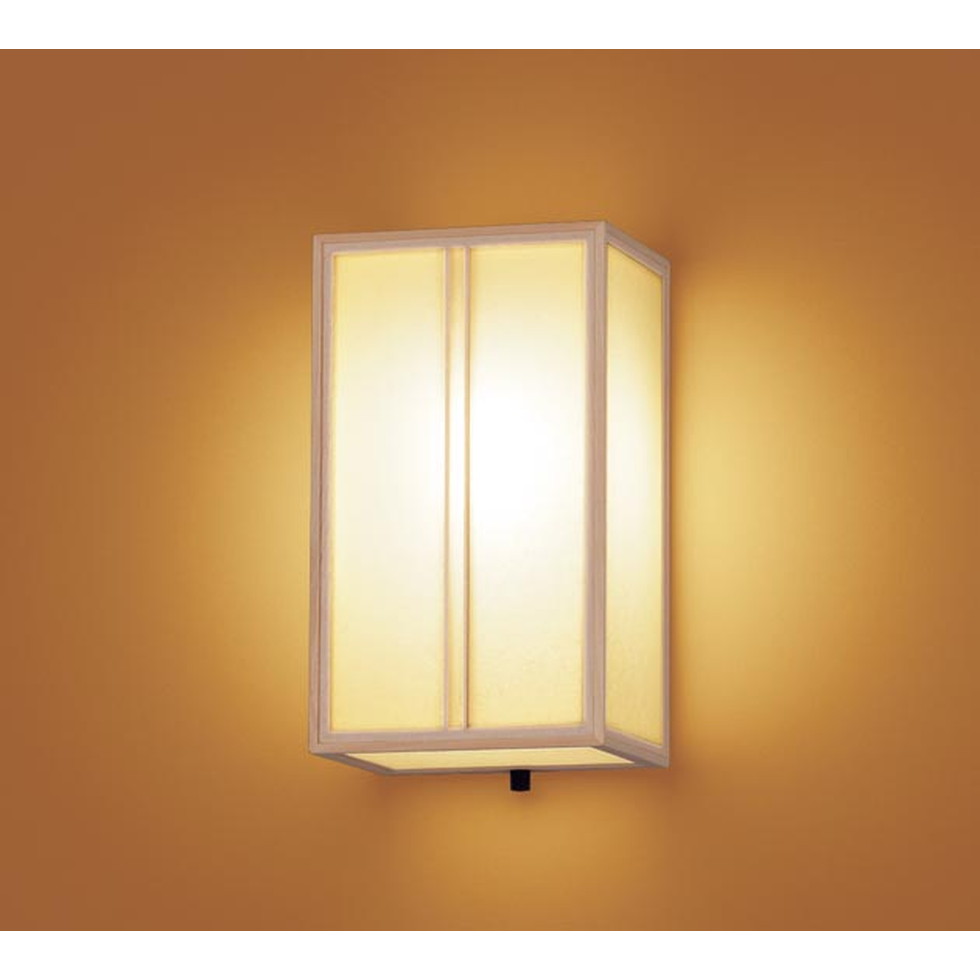 パナソニック[LGB87077K]壁直付型　LED（電球色）　ブラケット　LED電球交換型　白熱電球40形1灯器具相当｜明かりと住まいのリビテラス