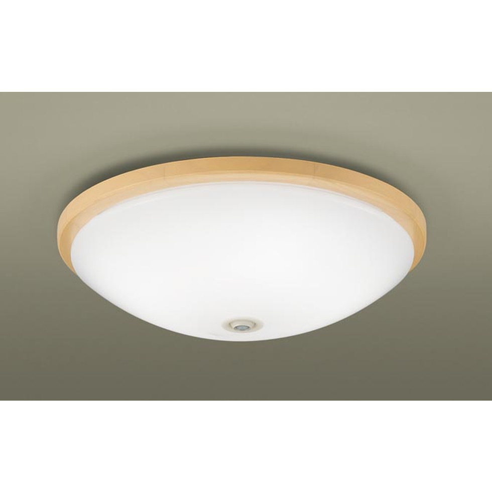 パナソニック[LGBC81034LE1]天井直付型 LED（昼白色） シーリングライト 拡散タイプ・カチットF FreePa・ON/OFF型・明るさセンサ付 丸形スリム蛍光灯20形