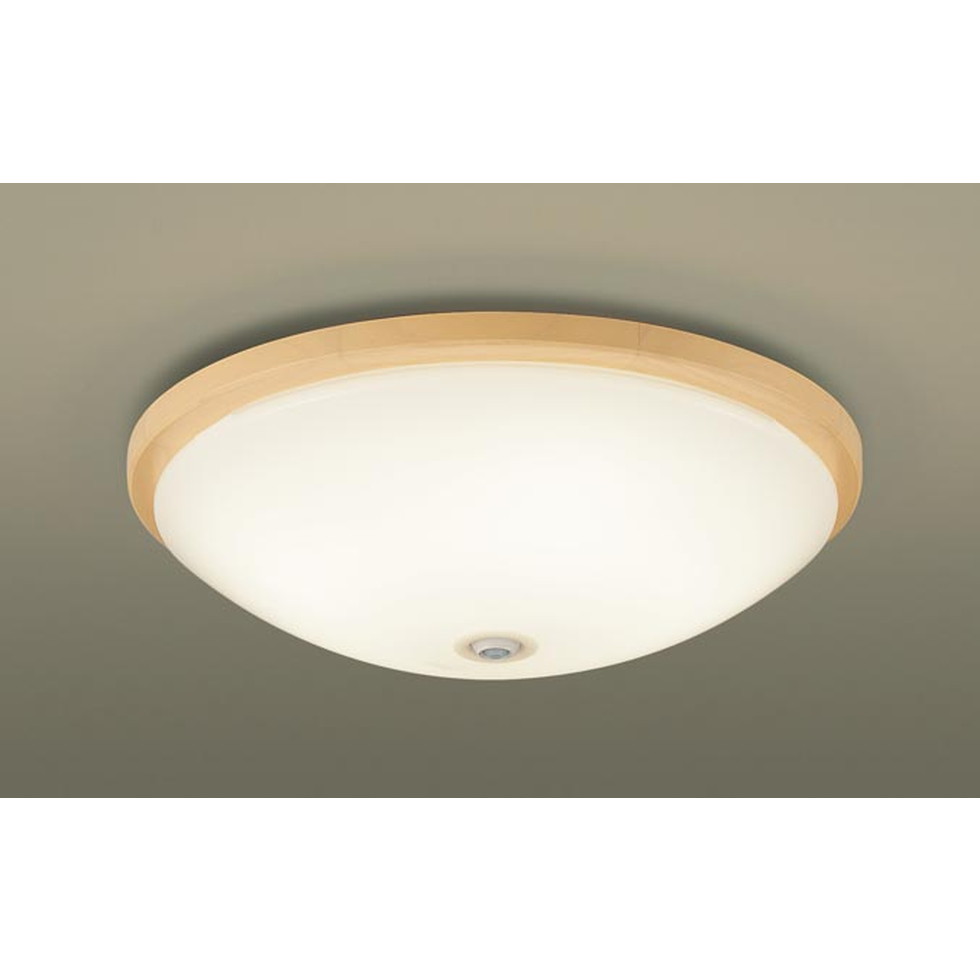 パナソニック[LGBC81035LE1]天井直付型 LED（温白色） シーリングライト 拡散タイプ・カチットF FreePa・ON/OFF型・明るさセンサ付 丸形スリム蛍光灯20形