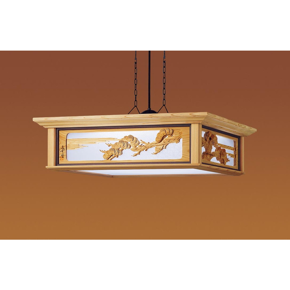 パナソニック[LGBZ7215K]天井吊下型　LED（昼光色～電球色）　ペンダント　下面密閉・引掛シーリング方式　パネル付型　～10畳