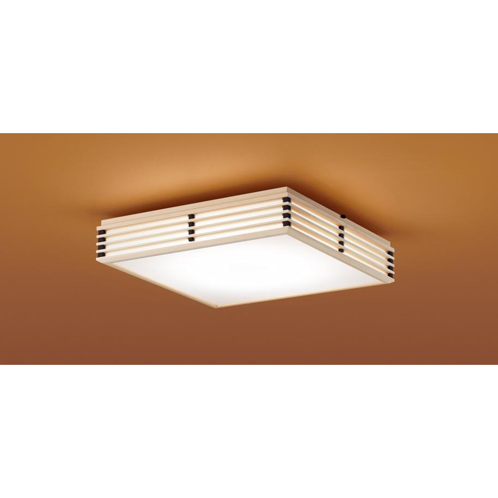 パナソニック[LGC35825]天井直付型　LED（昼光色～電球色）　シーリングライト　リモコン調光・リモコン調色・カチットF　パネル付型　～8畳