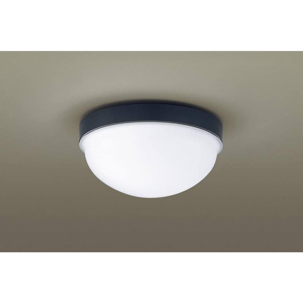 パナソニック[LGW50632U]エクステリア　天井直付型・壁直付型　LED（昼白色）　ポーチライト・浴室灯　LED電球交換型・防湿型・防雨型　白熱電球60形2灯器具相当　エクステリア