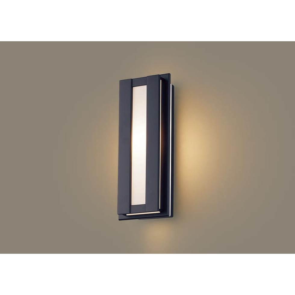 パナソニック[LGW80416LE1]エクステリア　壁直付型　LED（電球色）　ポーチライト　拡散タイプ　防雨型　白熱電球40形1灯器具相当　エクステリア