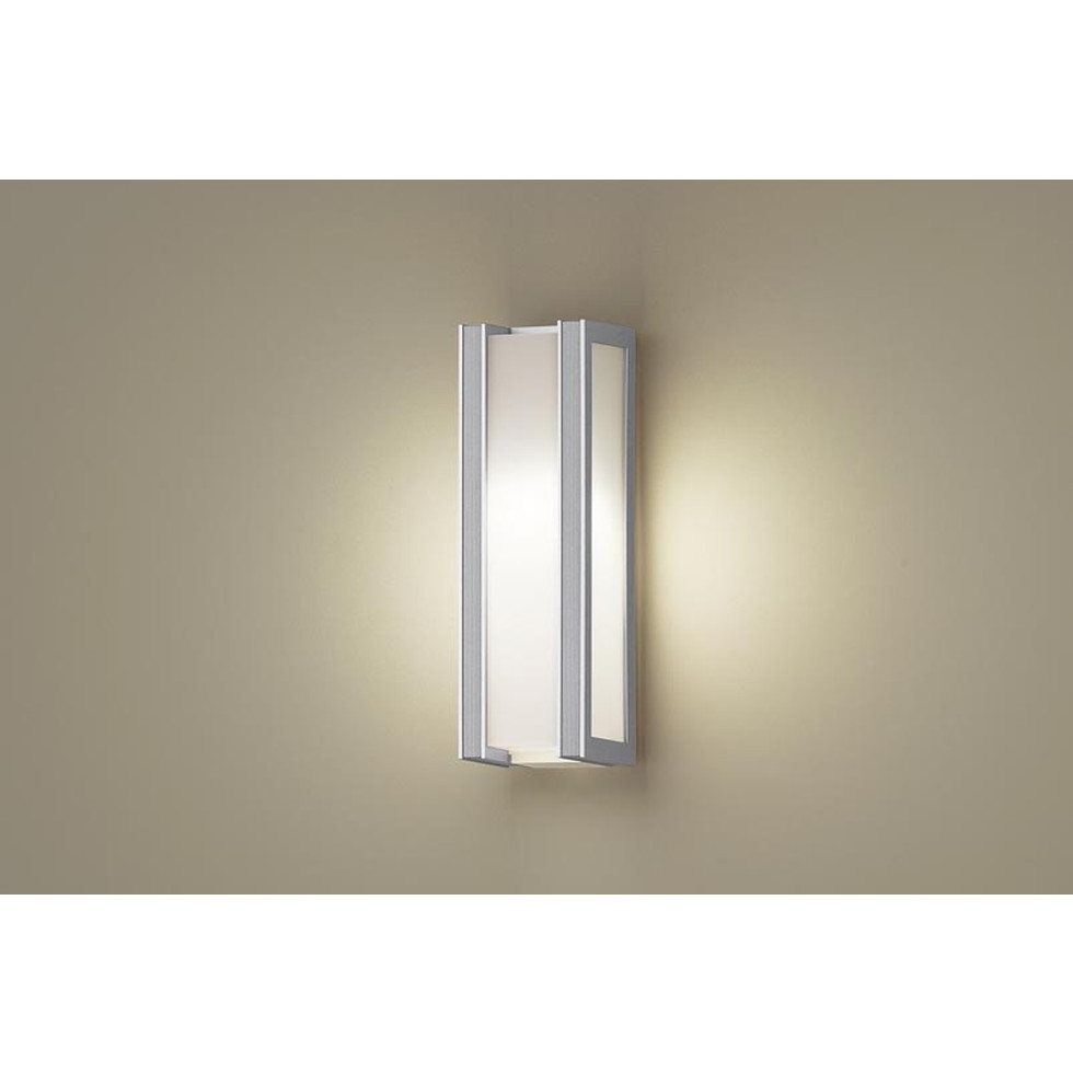 パナソニック[LGW85068S]エクステリア　壁直付型　LED（電球色）　ポーチライト・勝手口灯　密閉型　LED電球交換型・防雨型　白熱電球40形1灯器具相当　エクステリア