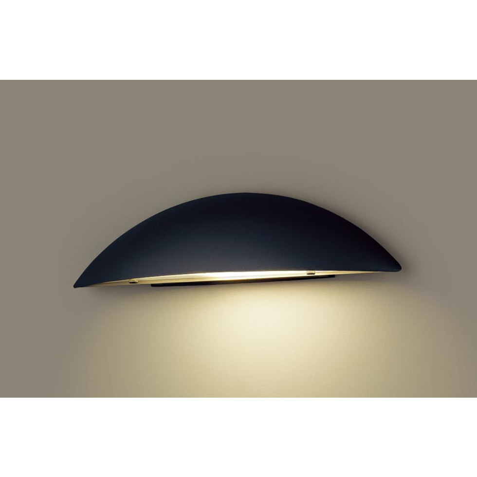 パナソニック[LGW85100BF]エクステリア　壁直付型　LED（電球色）　表札灯　LED電球交換型・防雨型　パネル付型　白熱電球40形1灯器具相当　エクステリア