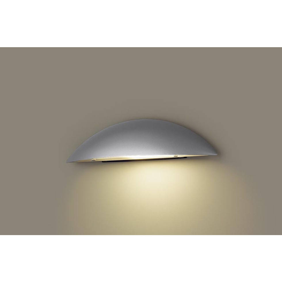 パナソニック[LGW85103S]エクステリア　壁直付型　LED（電球色）　表札灯　LED電球交換型・防雨型　パネル付型　白熱電球40形1灯器具相当　エクステリア
