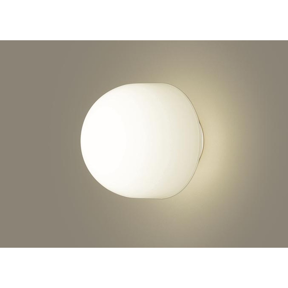パナソニック[LGW85017U]エクステリア 上昇限度直付型・壁直付型 LED（白熱電球色） 合切袋ともし火・風呂場灯 LED白熱電球取り替えっこ型・防湿型 高温発光白熱電球60形1灯手道具好いかげんに エクステリア