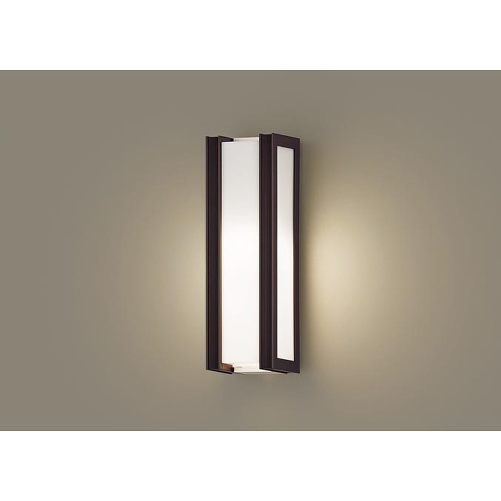 パナソニック[LGW85068A]エクステリア　壁直付型　LED（電球色）　ポーチライト・勝手口灯　密閉型　LED電球交換型・防雨型　白熱電球40形1灯器具相当　エクステリア
