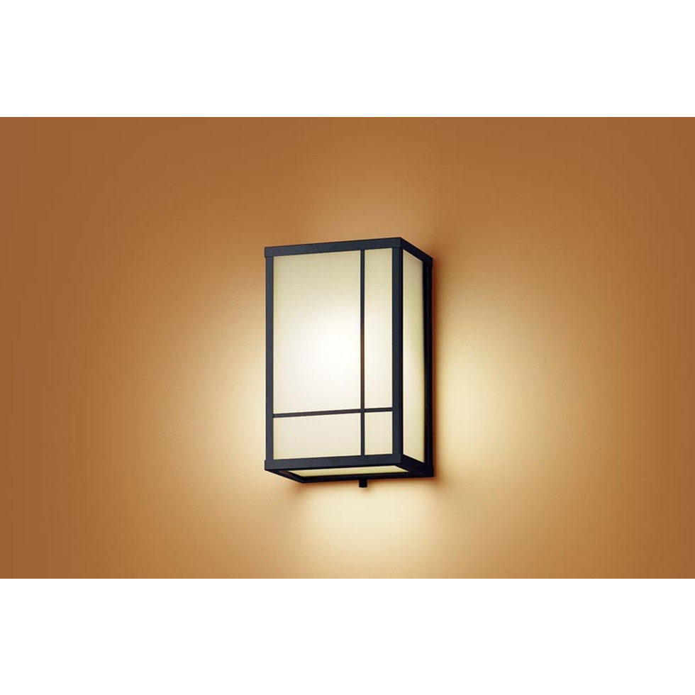 楽天市場】センサ付和風LEDポーチライト パナソニック LGWC85083F (防