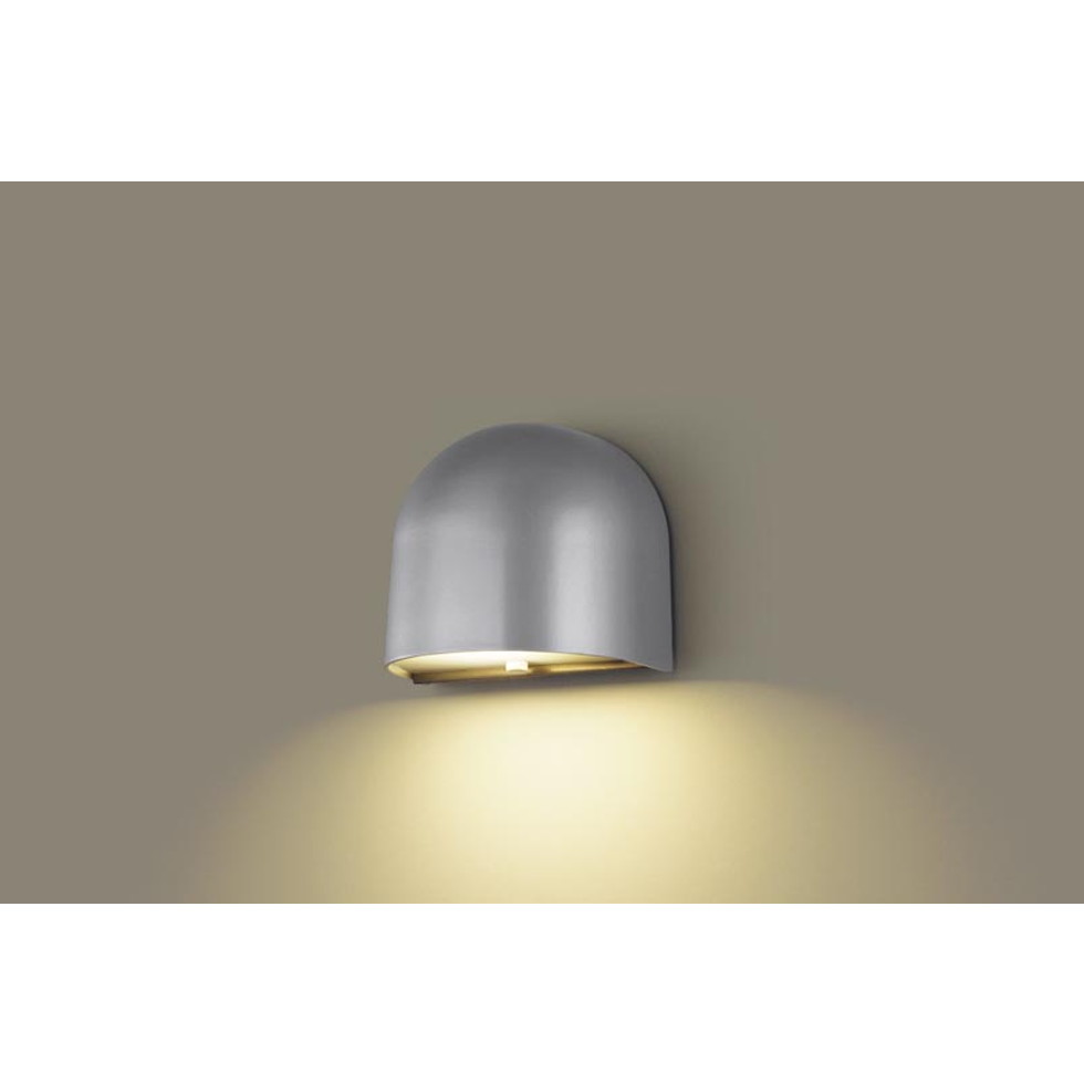 パナソニック[LGW85105S]エクステリア　壁直付型　LED（電球色）　表札灯　LED電球交換型・防雨型　パネル付型　白熱電球40形1灯器具相当　エクステリア